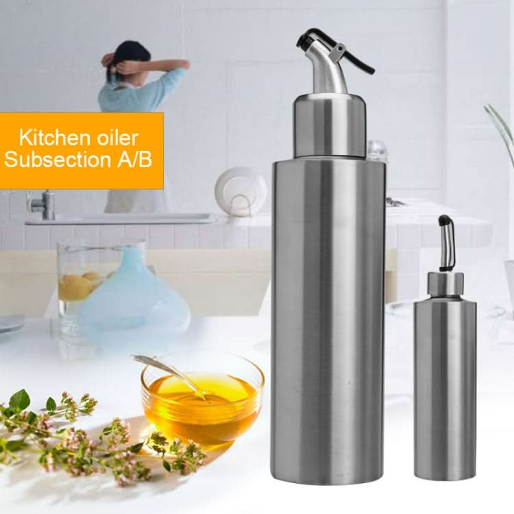 Cylindrical Seasoning Bottle Stainless Steel Oil Pot - Reluova