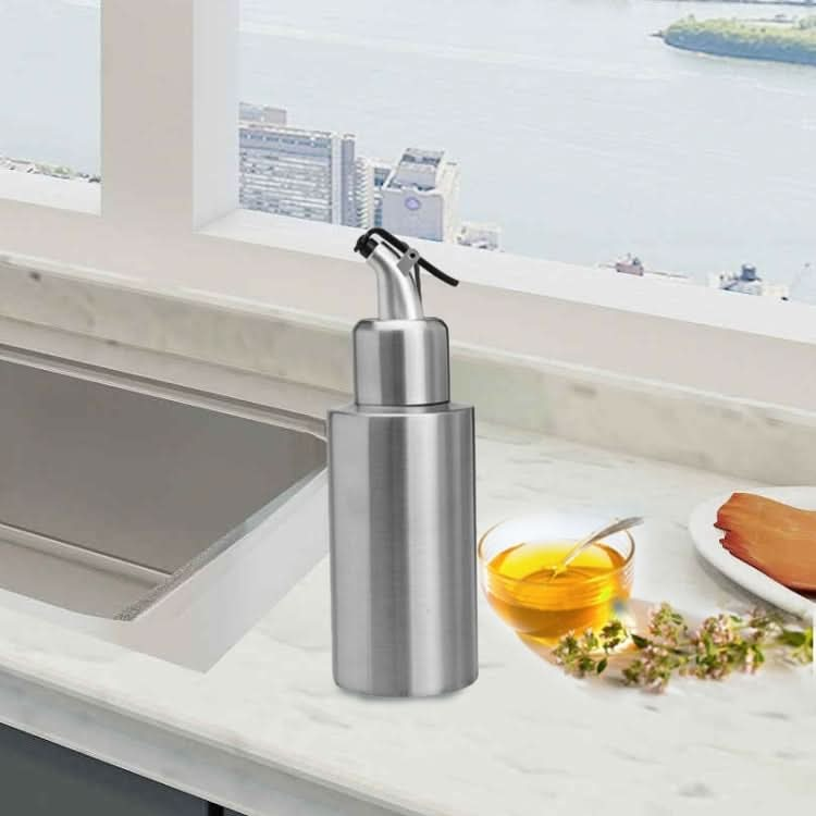 Cylindrical Seasoning Bottle Stainless Steel Oil Pot - Reluova