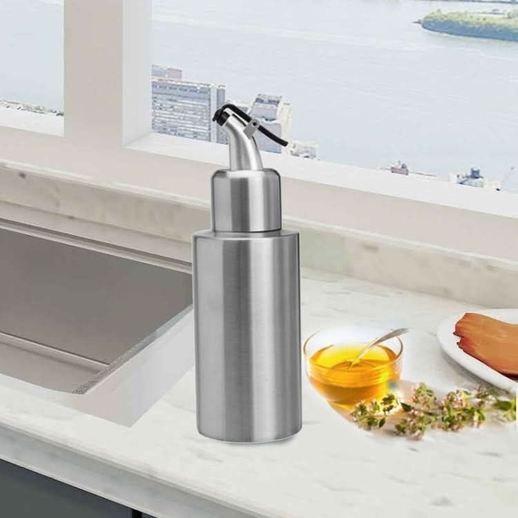 Cylindrical Seasoning Bottle Stainless Steel Oil Pot - Reluova