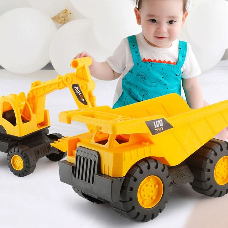 3 PSC / Set Children Simulation Drop-resistant Excavation Engineering Vehicle Toy Set, Random Style Delivery Reluova