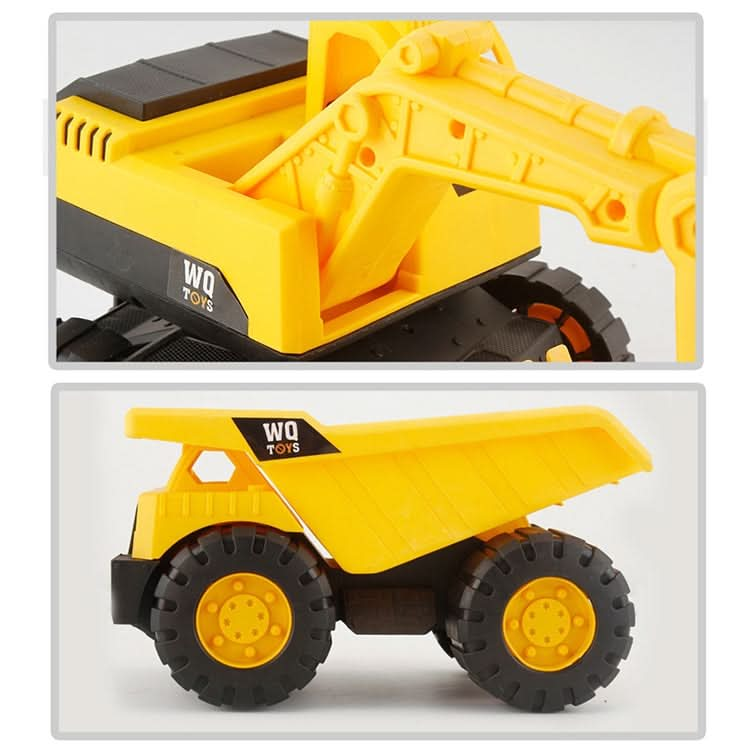 3 PSC / Set Children Simulation Drop-resistant Excavation Engineering Vehicle Toy Set, Random Style Delivery Reluova