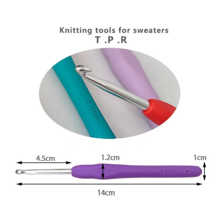 Handmade DIY Sweater Knitting Crochet Tools Material Set Reluova