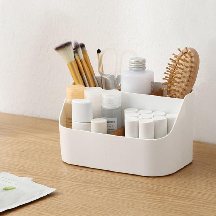 Simple Plastic Multi-storage Storage Box Table Debris Finishing Box Student Dormitory Compartment Storage Box