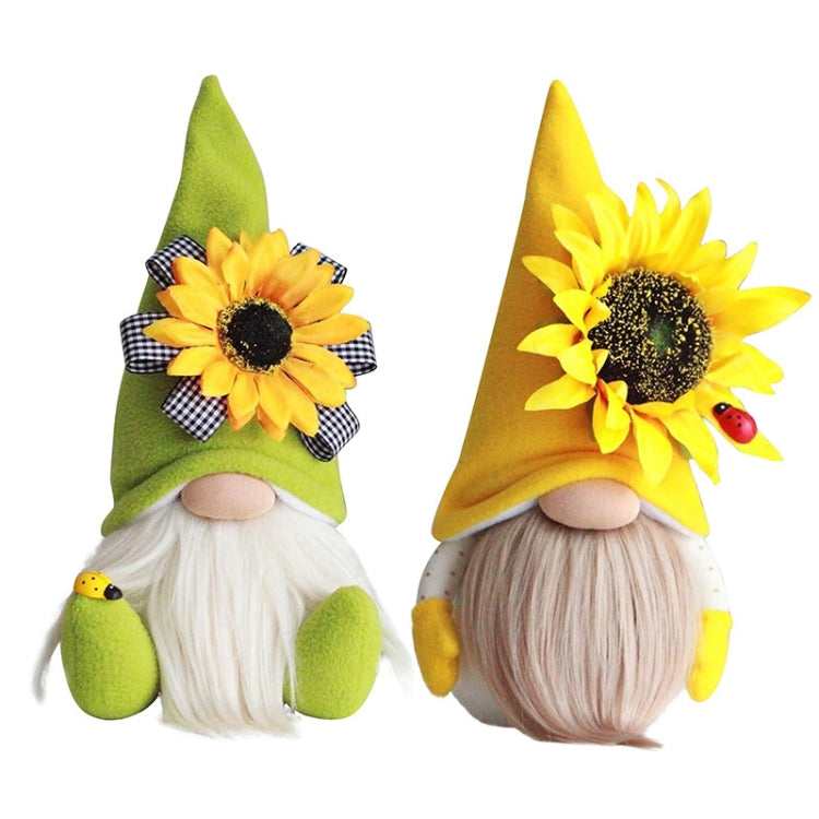 Sunflower Faceless Doll Ornaments My Store