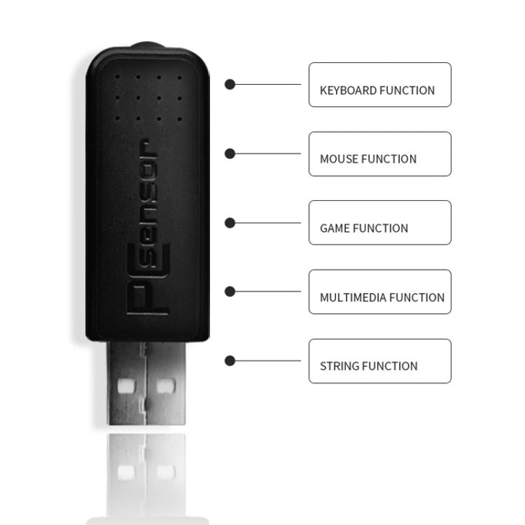 USB Switch Cable Keyboard Mouse Custom Shortcut Keys