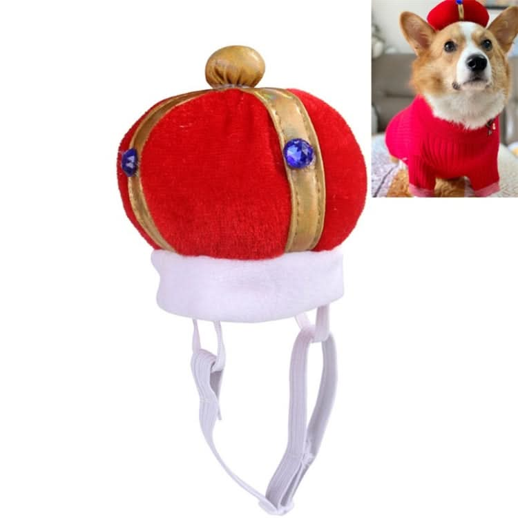 Pet Crown Hat Creative Funny Dog Cat Headdress - Reluova