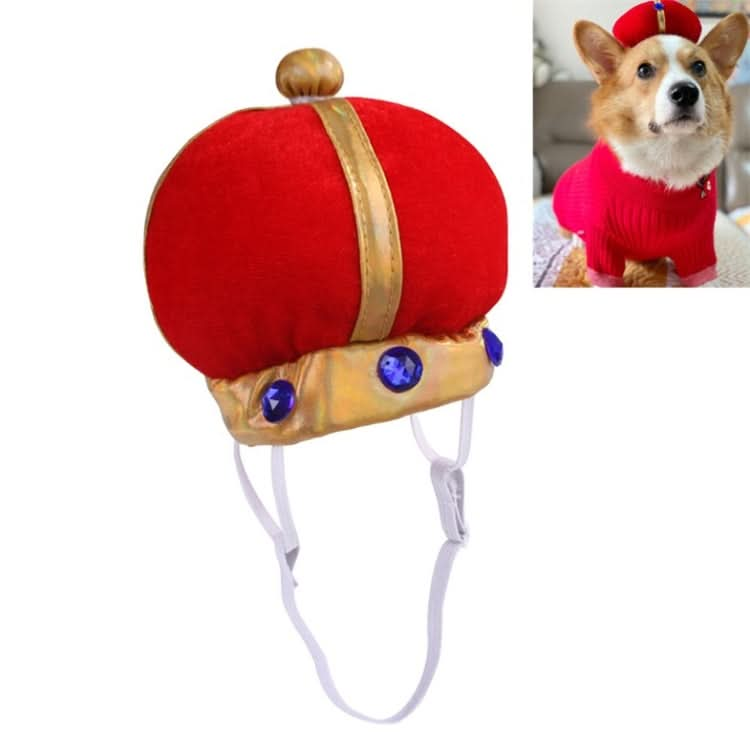 Pet Crown Hat Creative Funny Dog Cat Headdress - Reluova