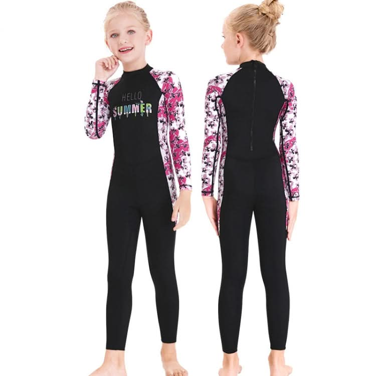 DIVE & SAIL Children Outdoor Sunscreen Long Sleeve Speed Dry Diving Suit Reluova