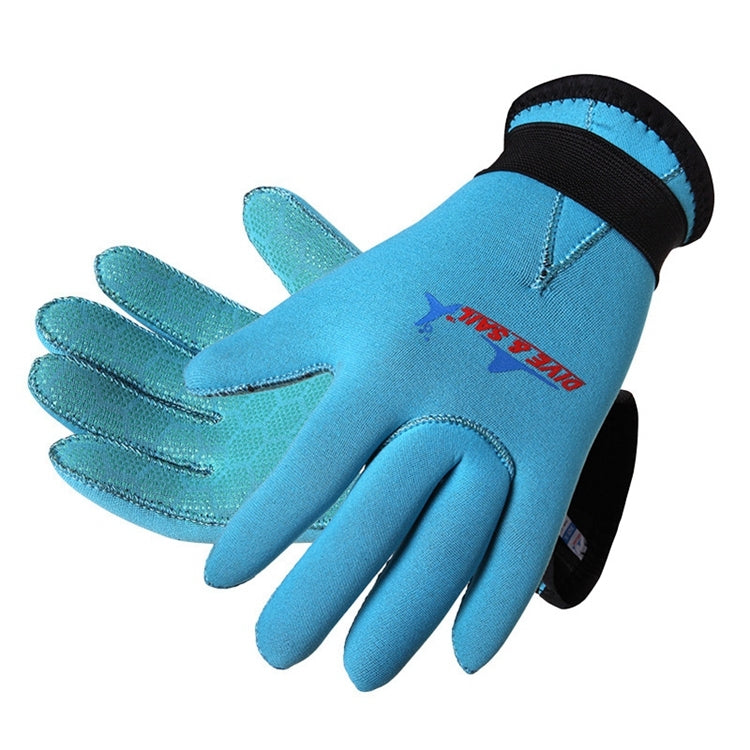 DIVE&SAIL 3mm Children Diving Gloves Scratch-proof Neoprene Swimming Snorkeling Warm Gloves