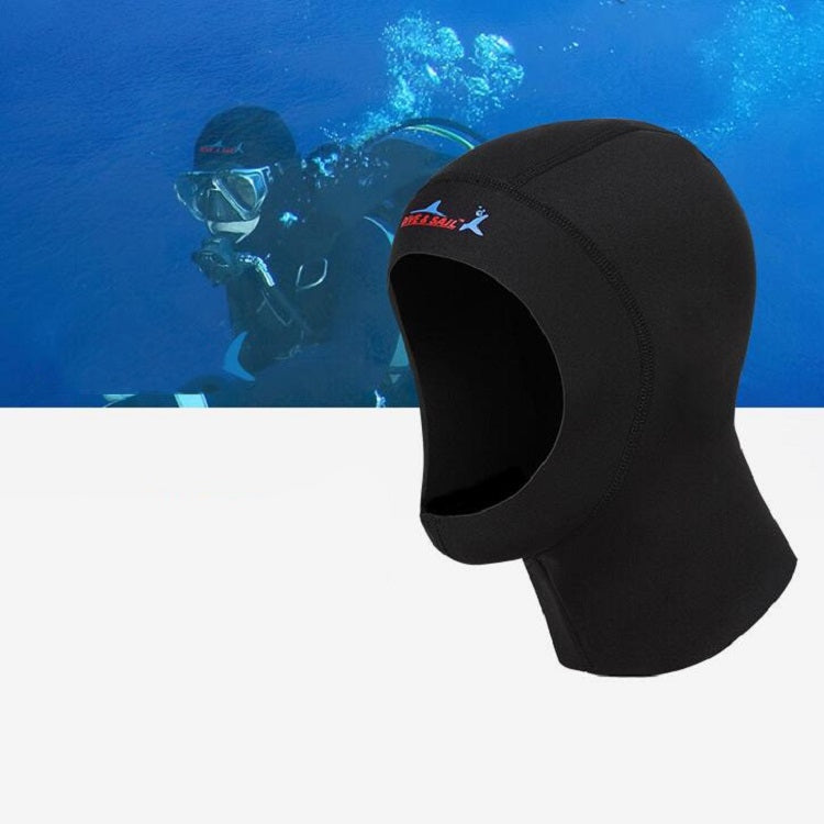 DIVE & SAIL DH-002 1mm Men and Women Swimming Caps Sunscreen Diving Cap Surfing Diving Headgear Reluova