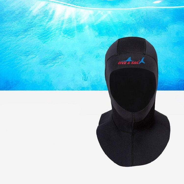 DIVE & SAIL DH-006 3mm Shoulder Warm Diving Cap Surfing Snorkeling Sunscreen Waterproof Diving Headgear Reluova