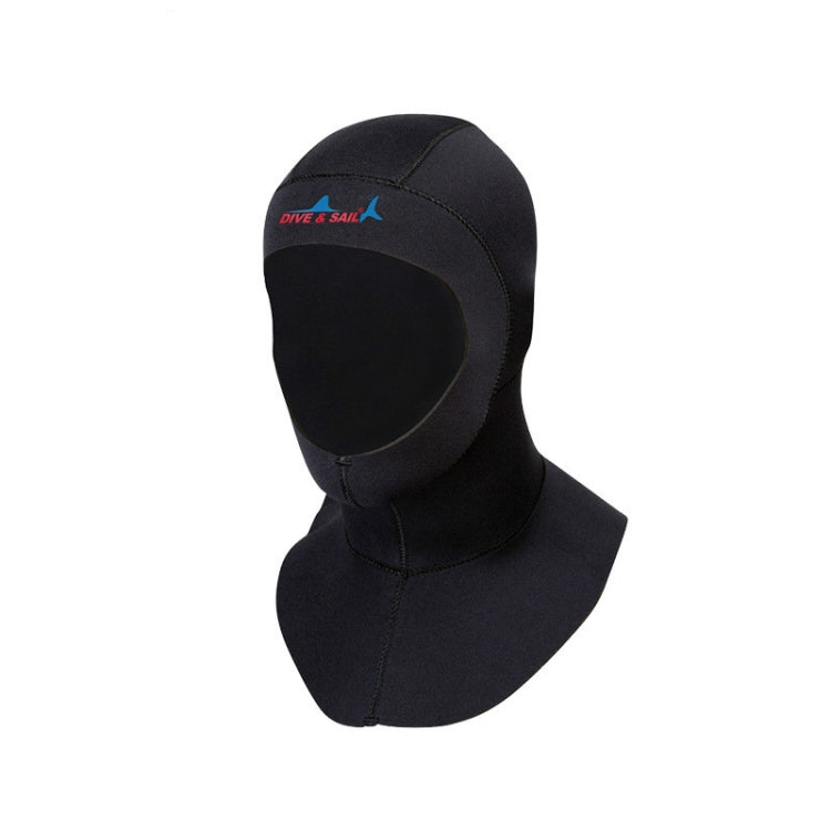 DIVE & SAIL DH-006 3mm Shoulder Warm Diving Cap Surfing Snorkeling Sunscreen Waterproof Diving Headgear