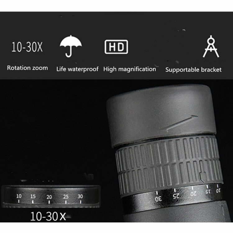 Continuous Zoom Single Tube Low Light Night Vision HD High Magnification Telescope Reluova