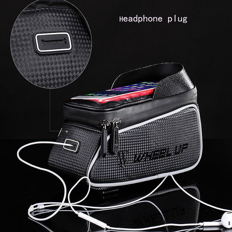 WHEEL UP WH020-01 Waterproof Bicycle Bag Mountain Bike Car Front Beam Package Upper Tube Package