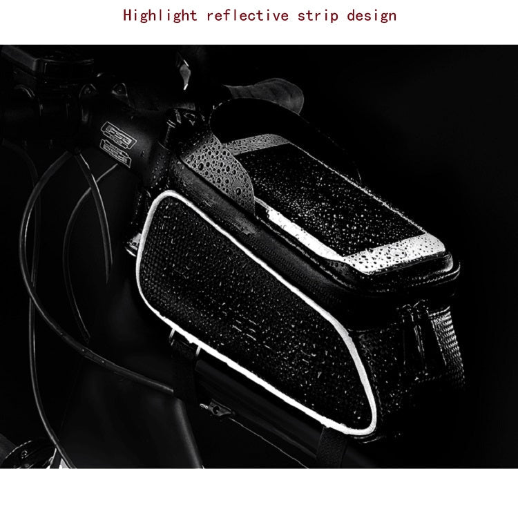 WHEEL UP WH020-01 Waterproof Bicycle Bag Mountain Bike Car Front Beam Package Upper Tube Package Reluova