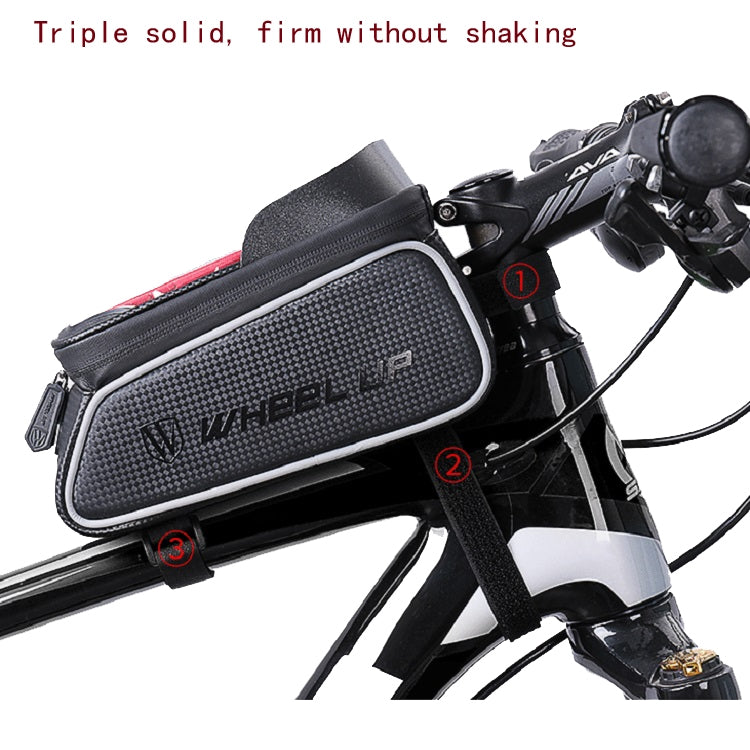 WHEEL UP WH020-01 Waterproof Bicycle Bag Mountain Bike Car Front Beam Package Upper Tube Package