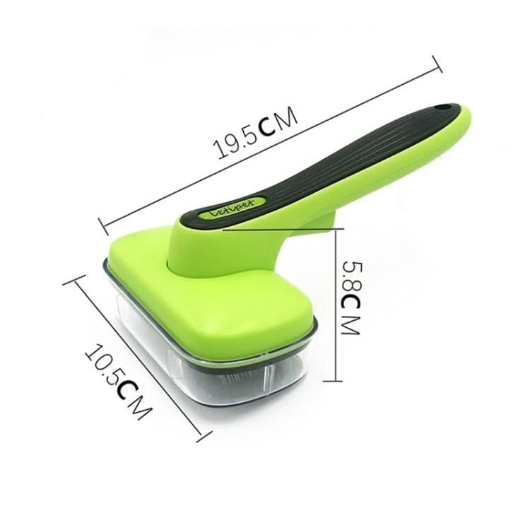 Pet Hair Removal Comb Automatic Hair Removal Brush Dog Hair Grooming Comb Cleaning Supplies - Reluova