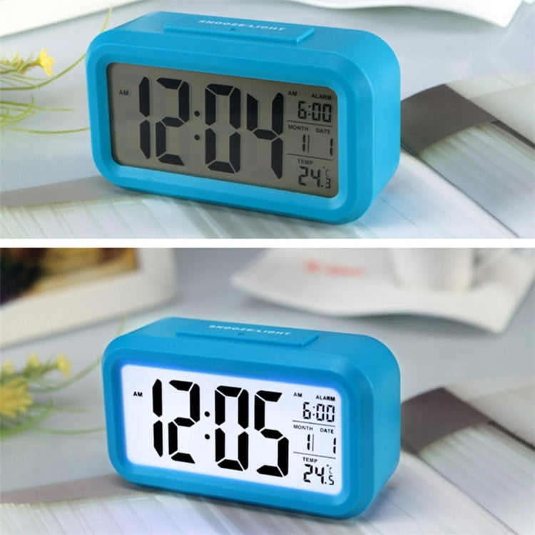 Temperature Type Lazy Snooze Alarm Mute Backlit Electronic Clock My Store