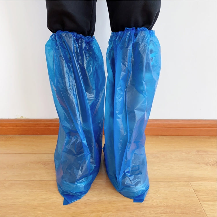 5pairs Disposable Shoe Cover Long Tube Protective Dustproof Waterproof Shoe Cover My Store