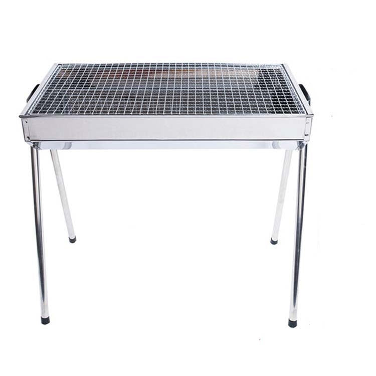 HZ-003 BBQ Grill Outdoor Portable Stainless Steel Stove Household Charcoal Barbecue Rack Reluova