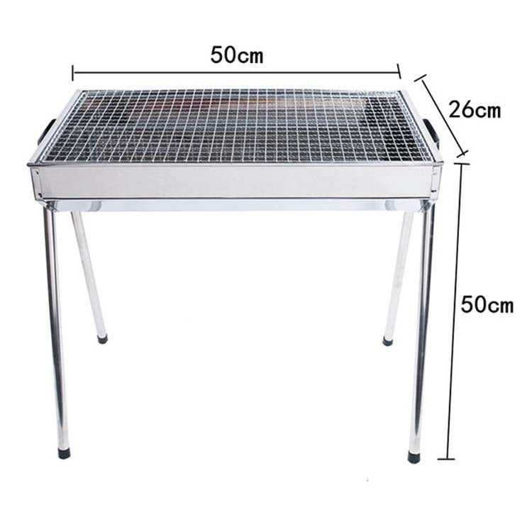 HZ-003 BBQ Grill Outdoor Portable Stainless Steel Stove Household Charcoal Barbecue Rack Reluova