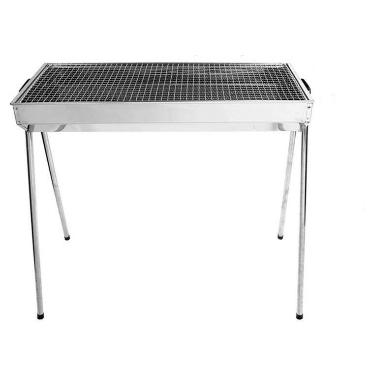 HZ-003 BBQ Grill Outdoor Portable Stainless Steel Stove Household Charcoal Barbecue Rack Reluova