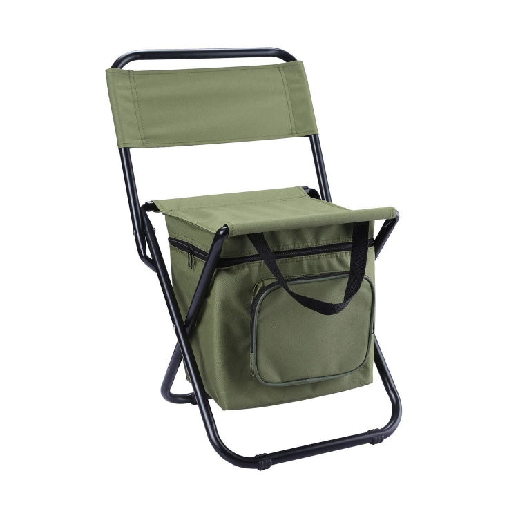 Outdoor Folding Chair with Storage Bag & Backrest & Heat Preservation Function Reluova