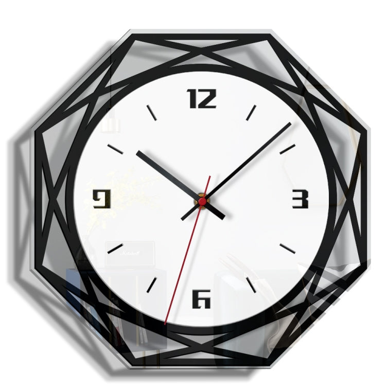 Home Decoration Acrylic Wall Clock Creative Transparent Clock