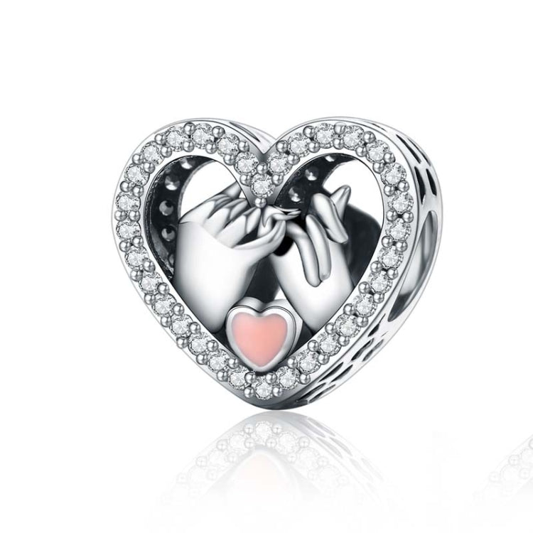 Heart-shaped Diamond-set 925 Sterling Silver Accessories Reluova