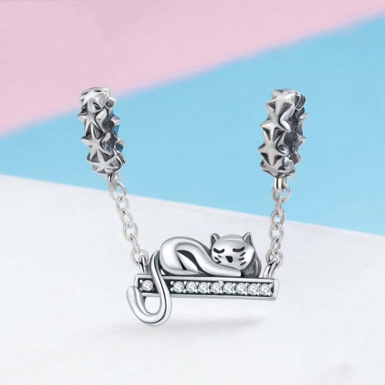 925 Sterling Silver Pendant Cute Cat Necklace Pendant