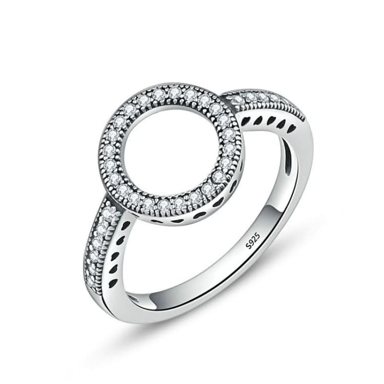 S925 Sterling Silver Womens Inlaid Ring Reluova