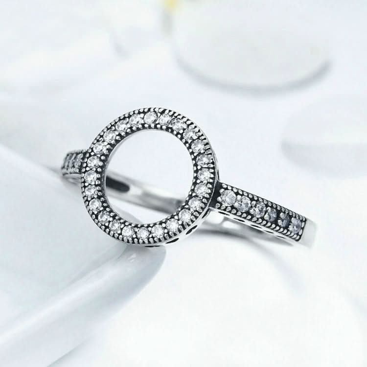 S925 Sterling Silver Womens Inlaid Ring Reluova