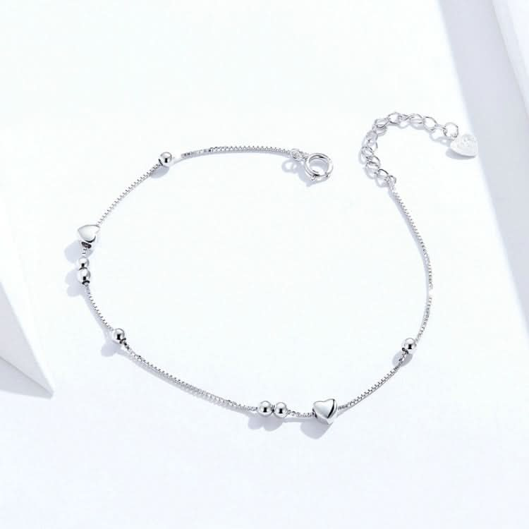 Five-pointed Star Ball Bracelet S925 Sterling Silver Platinum Plated Bracelet Reluova