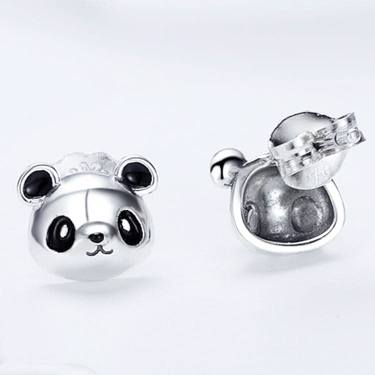 Panda S925 Sterling Silver Earrings Temperament Female Earrings Reluova