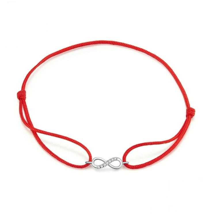 Red String S925 Sterling Silver Bracelet Fashion Bracelet for Girls Reluova