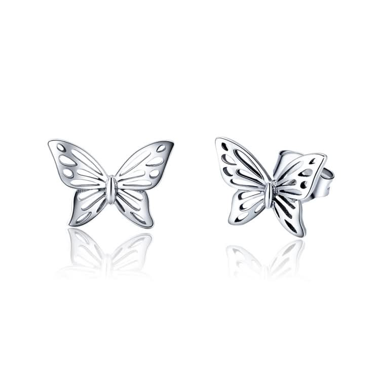 S925 Sterling Silver Butterfly Earrings Reluova