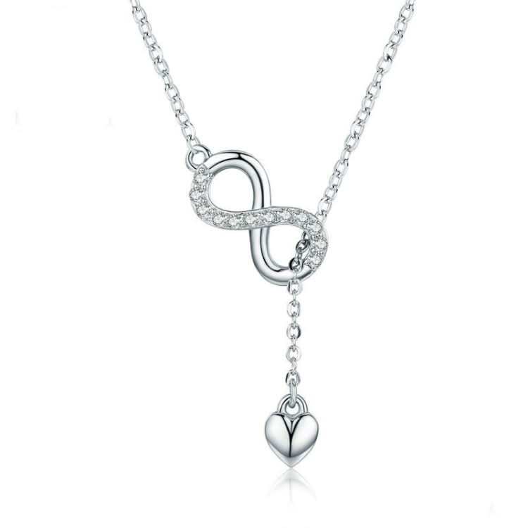 Charm S925 Sterling Silver Lady Necklace Reluova