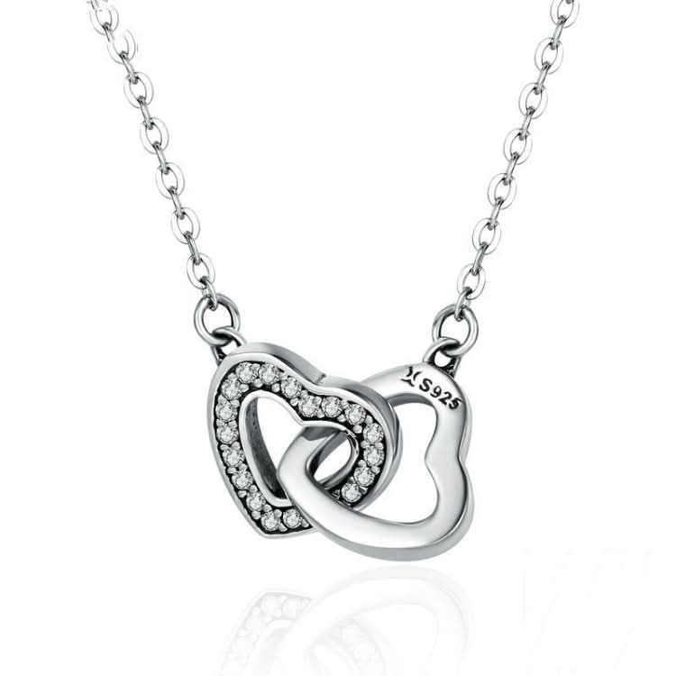 Love S925 Sterling Silver Lady Necklace Reluova