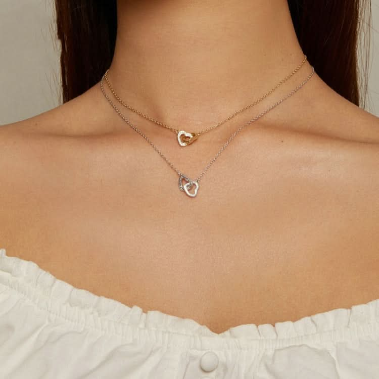 Love S925 Sterling Silver Lady Necklace Reluova