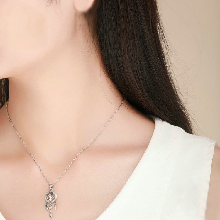 Tree of Life S925 Sterling Silver Tassel Necklace