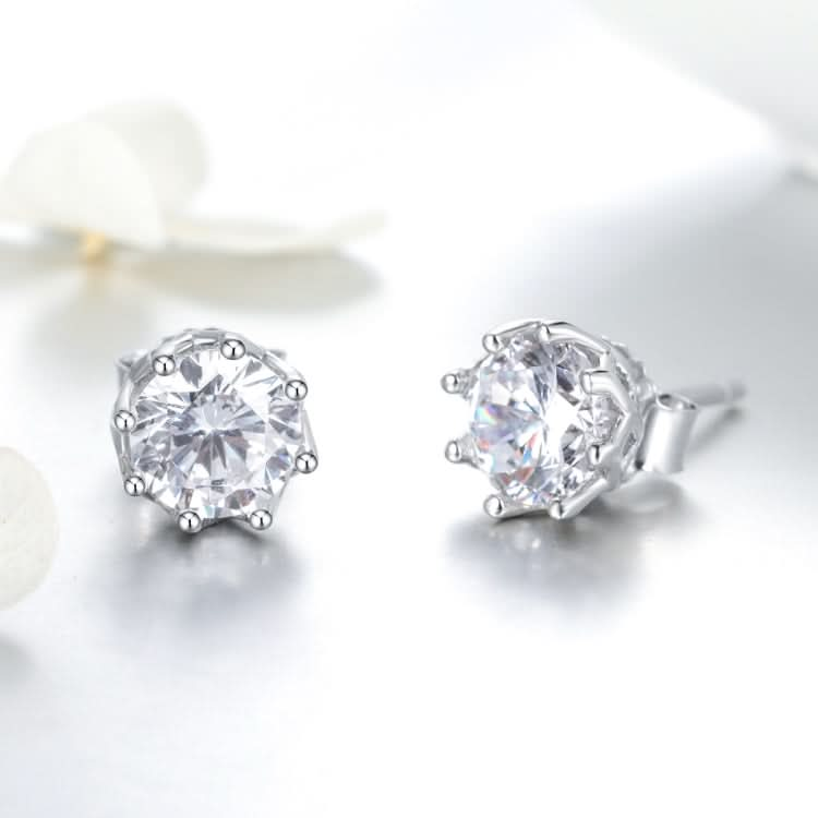 S925 Sterling Silver Stud Earrings Zircon Earrings Reluova