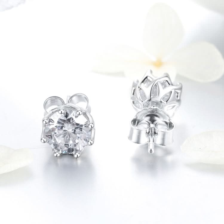 S925 Sterling Silver Stud Earrings Zircon Earrings Reluova