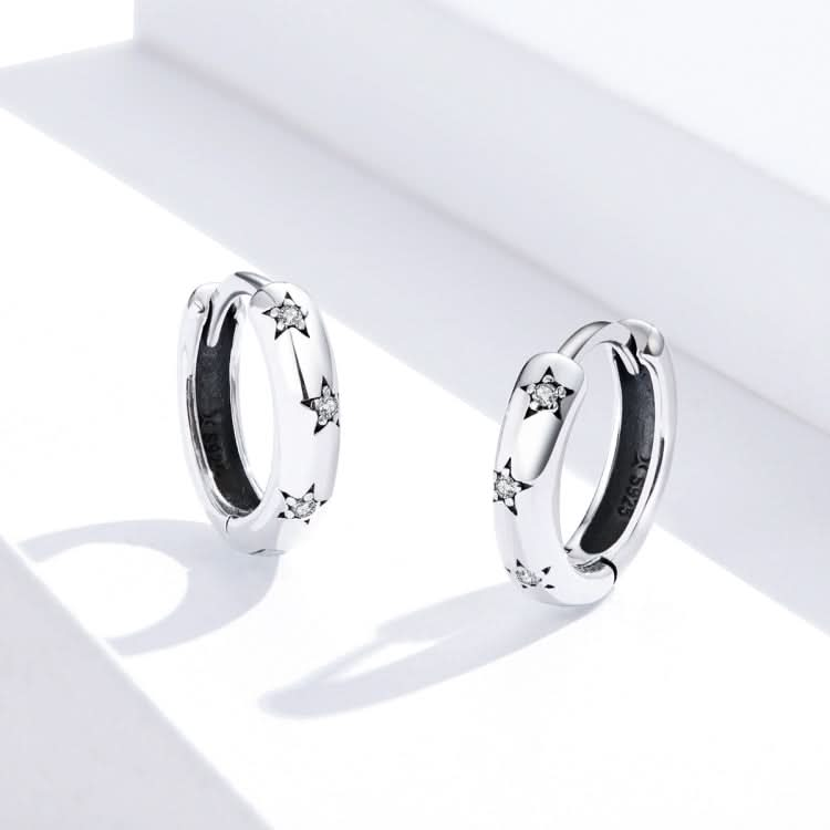 Simple Earrings Sterling Silver S925 Star Earrings Reluova