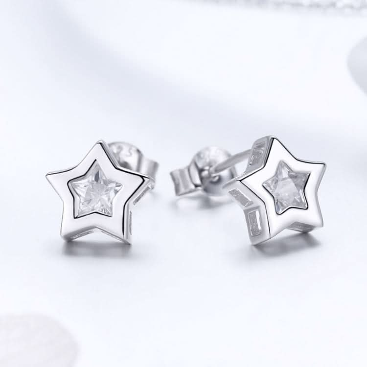 DIY Star Earrings S925 Sterling Silver Earrings Reluova