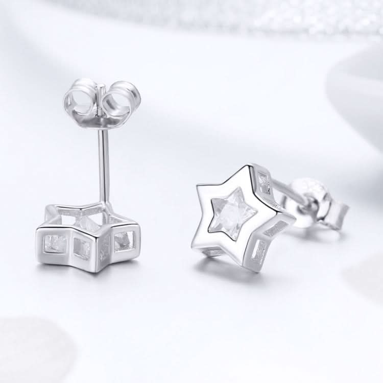 DIY Star Earrings S925 Sterling Silver Earrings Reluova