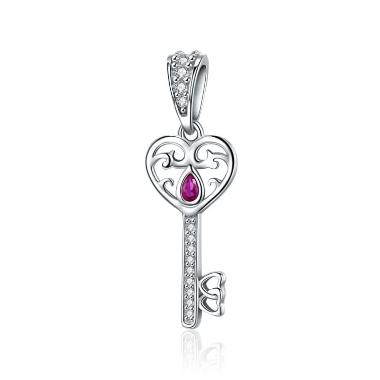 S925 Sterling Silver Happiness Key Pendant Charm Accessories Reluova