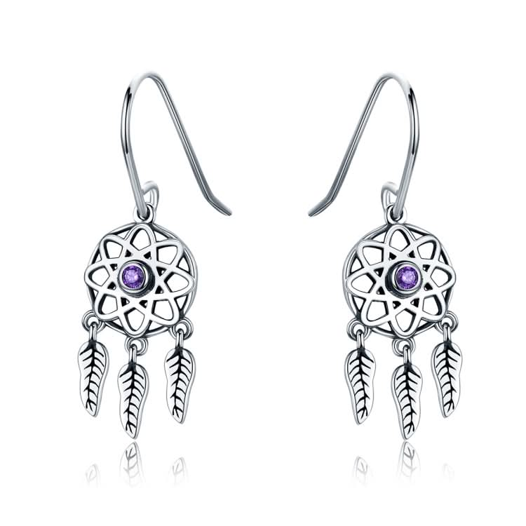 S925 Sterling Silver Temperament Earrings Hollow Earrings Reluova