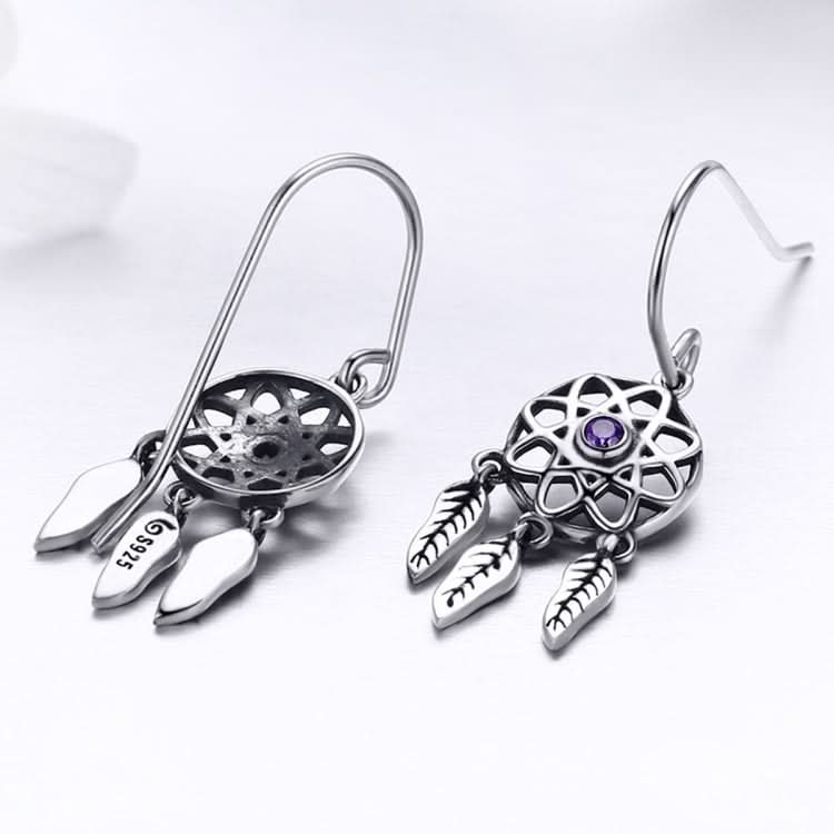 S925 Sterling Silver Temperament Earrings Hollow Earrings Reluova