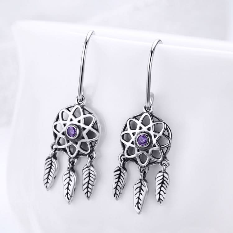 S925 Sterling Silver Temperament Earrings Hollow Earrings Reluova