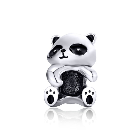 Panda S925 Sterling Silver Beaded DIY Bracelet Silver Beads Reluova